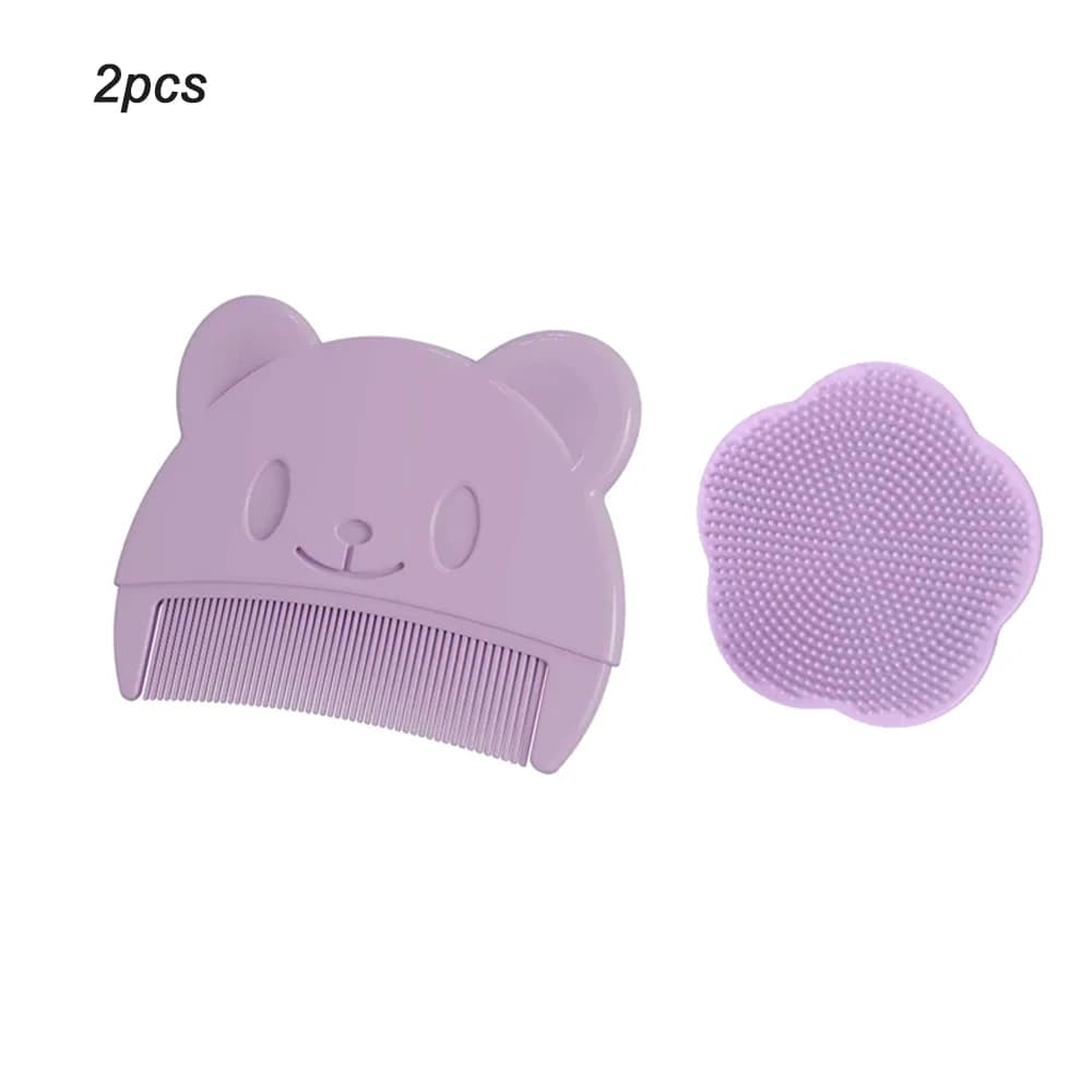 Infant Soft Silicon Head Massager Comb
