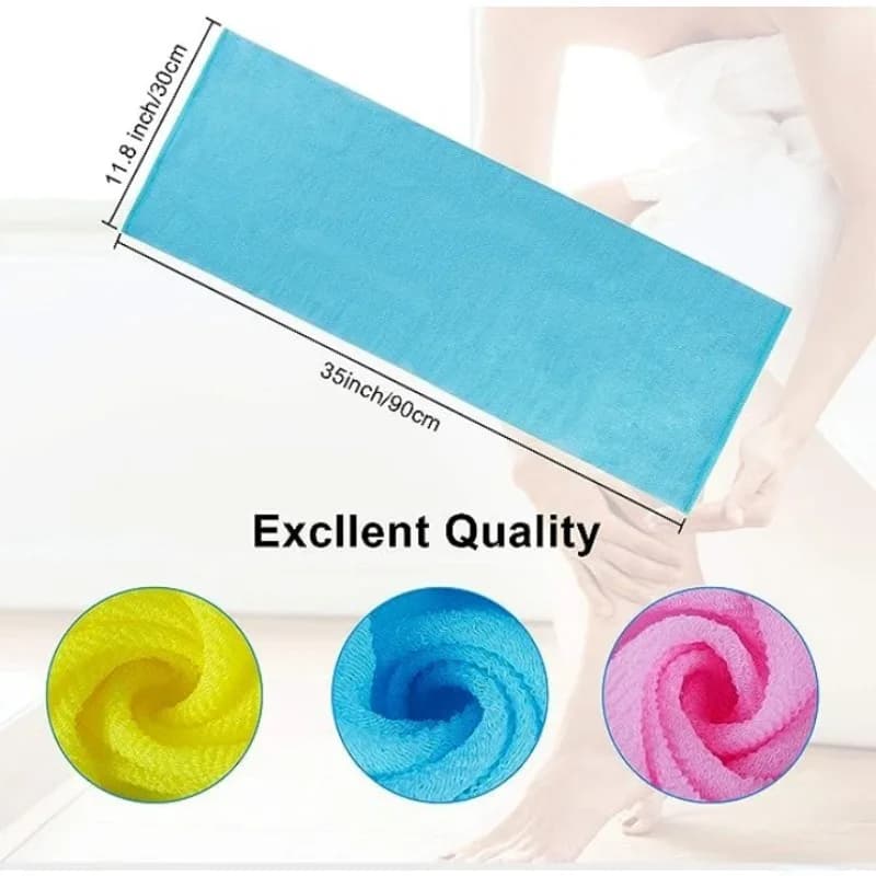 Japanese Nylon Body Exfoliating Wash Towel