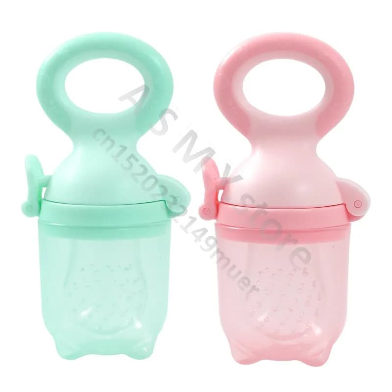 Baby Fresh Fruit Silicone Feeding Nibbler Bottle