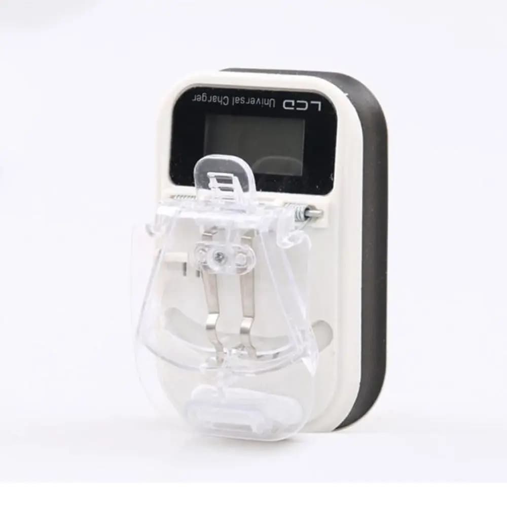 Portable Universal Battery Charger with LCD Display