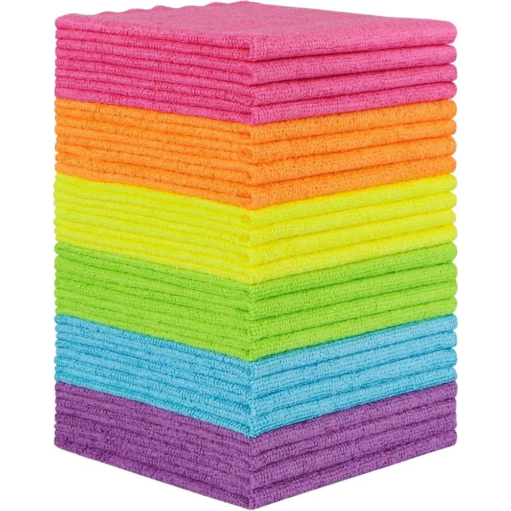 Microfiber Cleaning Cloth 24-Pack