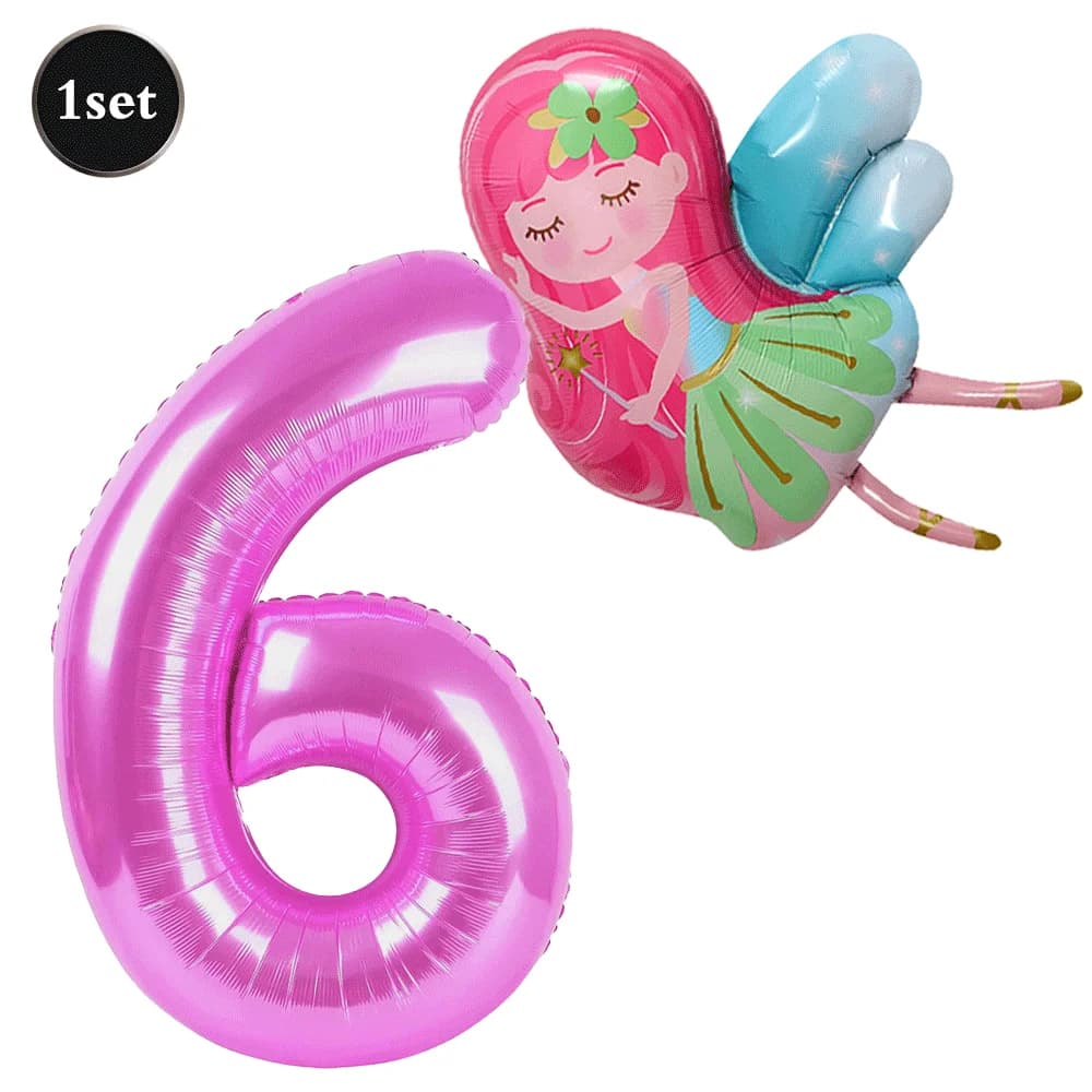 Fairy First Birthday Party Decorations Set