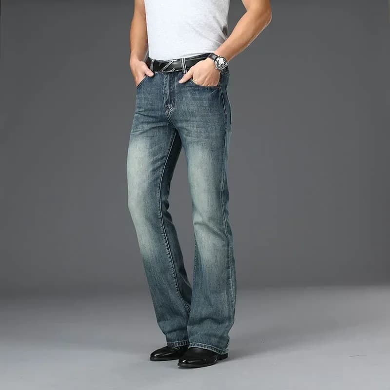 Men's Boot Cut Denim Jeans