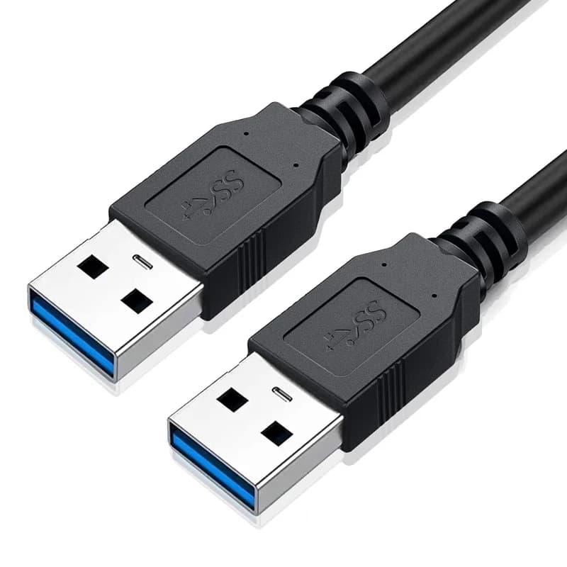 USB A Male to Male USB 3.0 2.0 Extender Cord USB 3.0 to USB 3.0 Extension Cable Fast Data Transmission For Hard Drive Radiator