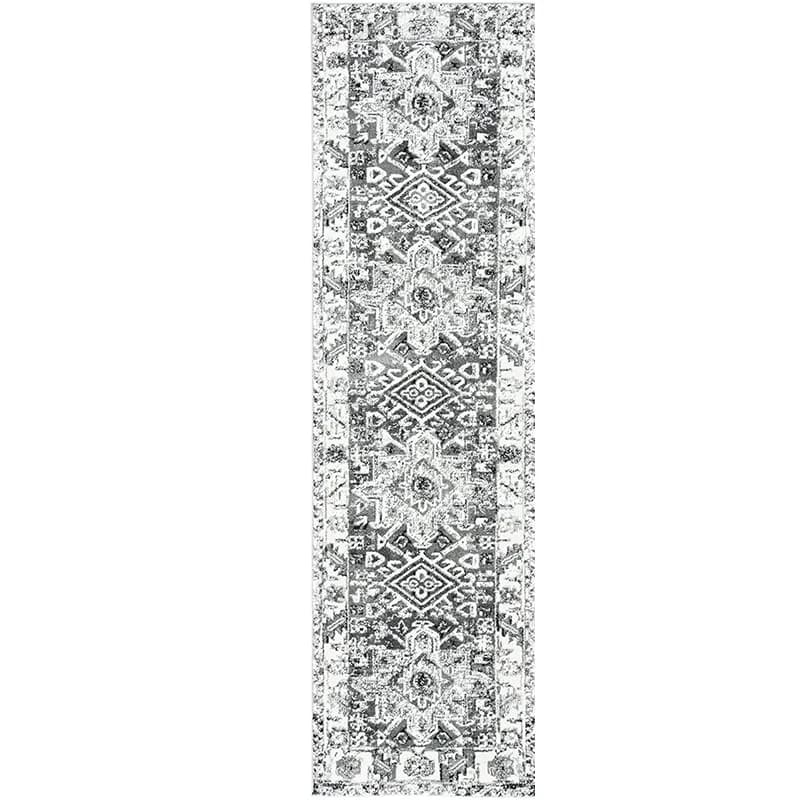 Persian Geometric Runner Rug