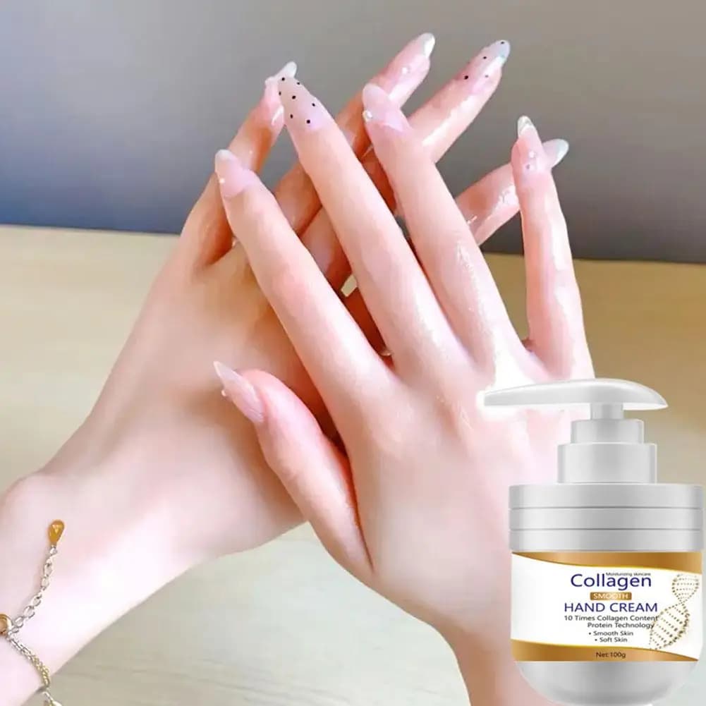 Collagen Skin Care Set,Moisturizing Brightening Hydrating Skin Care Set Include Hand Cream Face Cream Sunscreen Skin Care