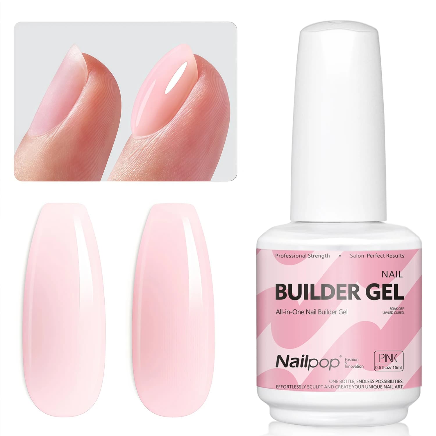 Builder Nail Gel 4-Color Multi-Use Set