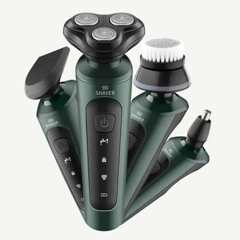 Waterproof Electric Rotary Shaver