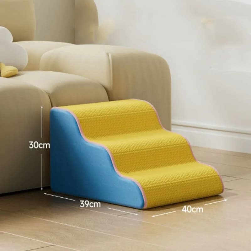 Pet Stairs with Detachable Sponge Cushioning