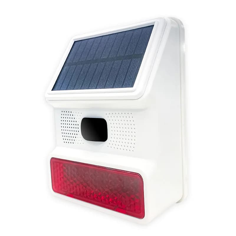 Solar Wireless Security Alarm System with Door/Window Sensors