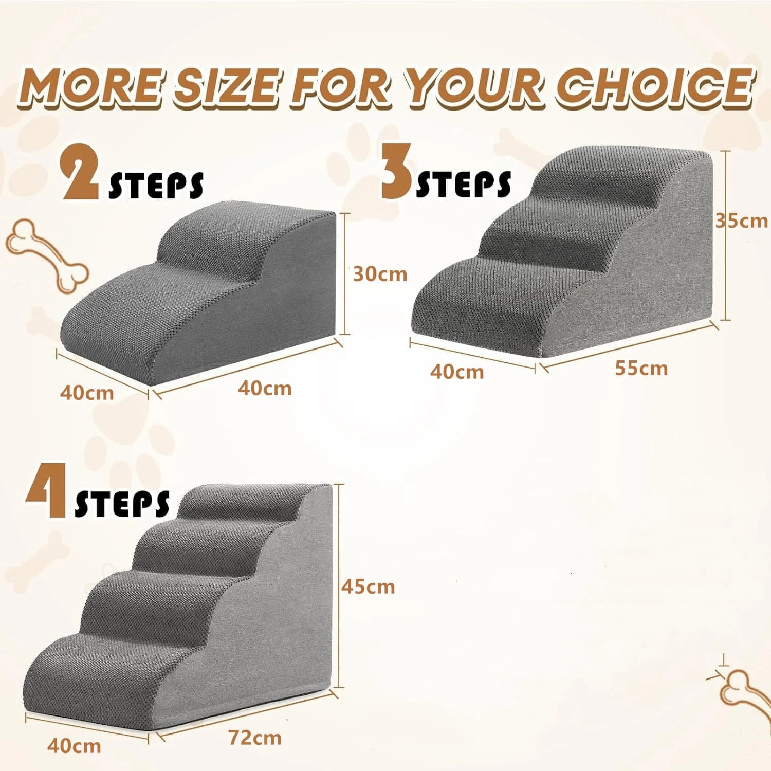 Dog Stairs Ramp for High Beds