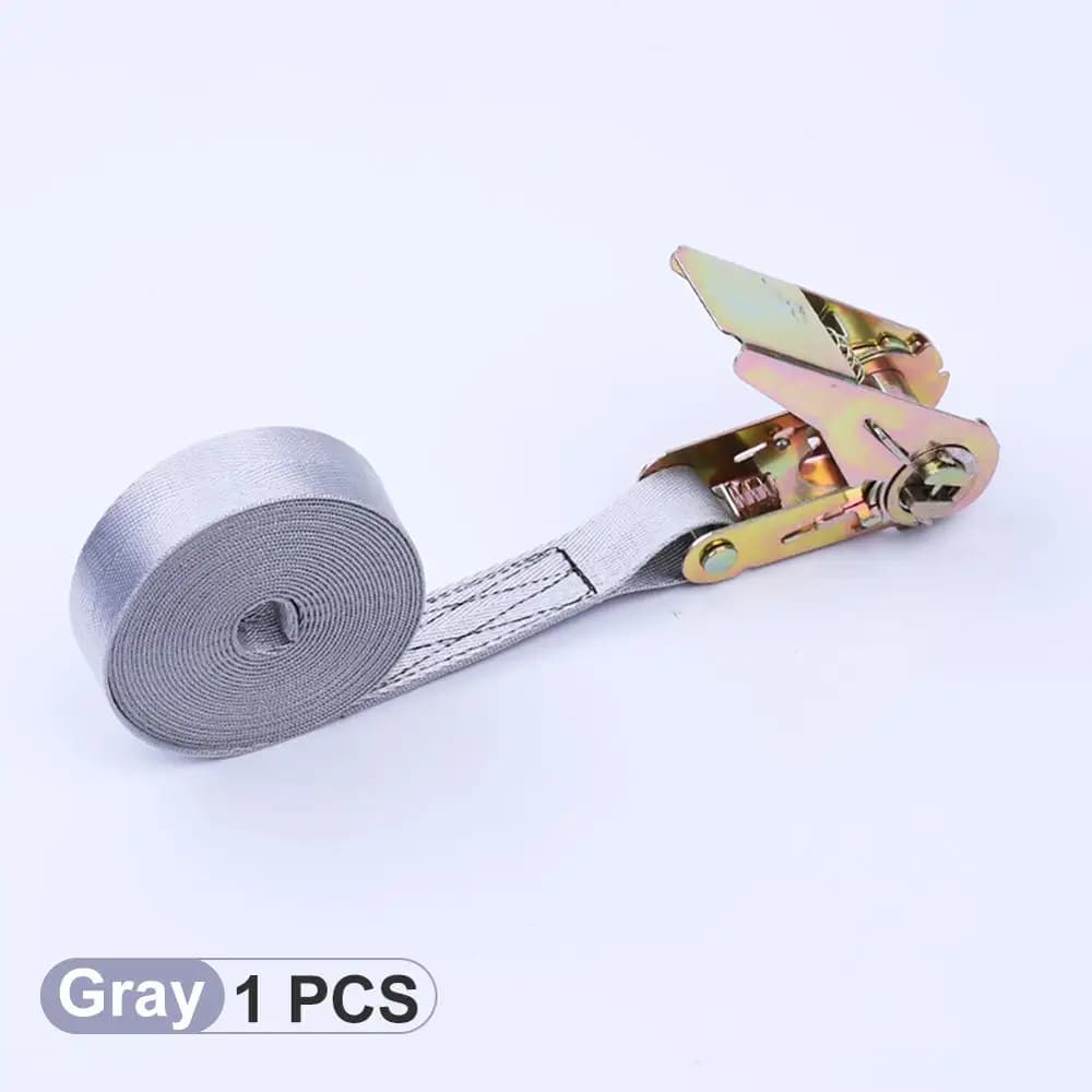 2M Strong Buckle Tie Down Belt cargo straps for Car motorcycle bike With Metal Buckle Tow for Luggage Bag Rope Ratchet Belt
