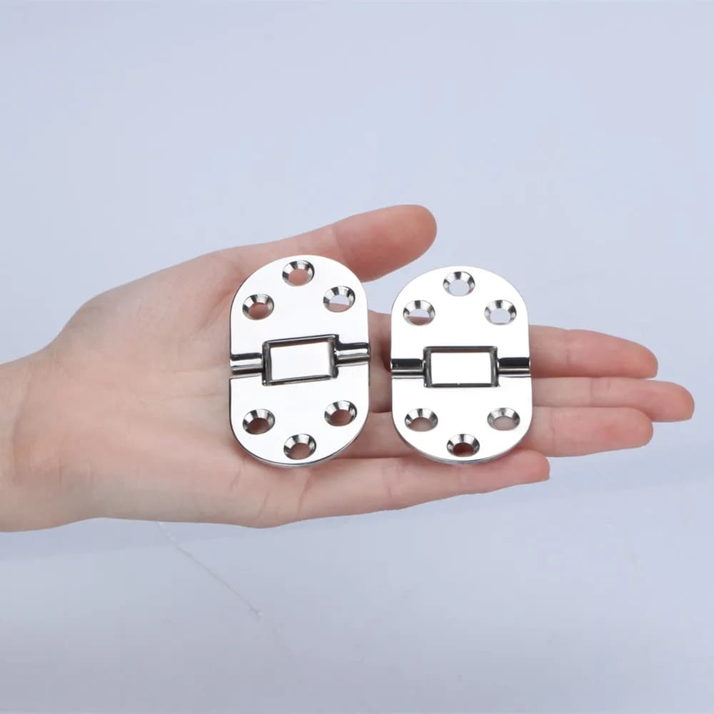 Marine Grade Stainless Steel Hinges 2-Pack