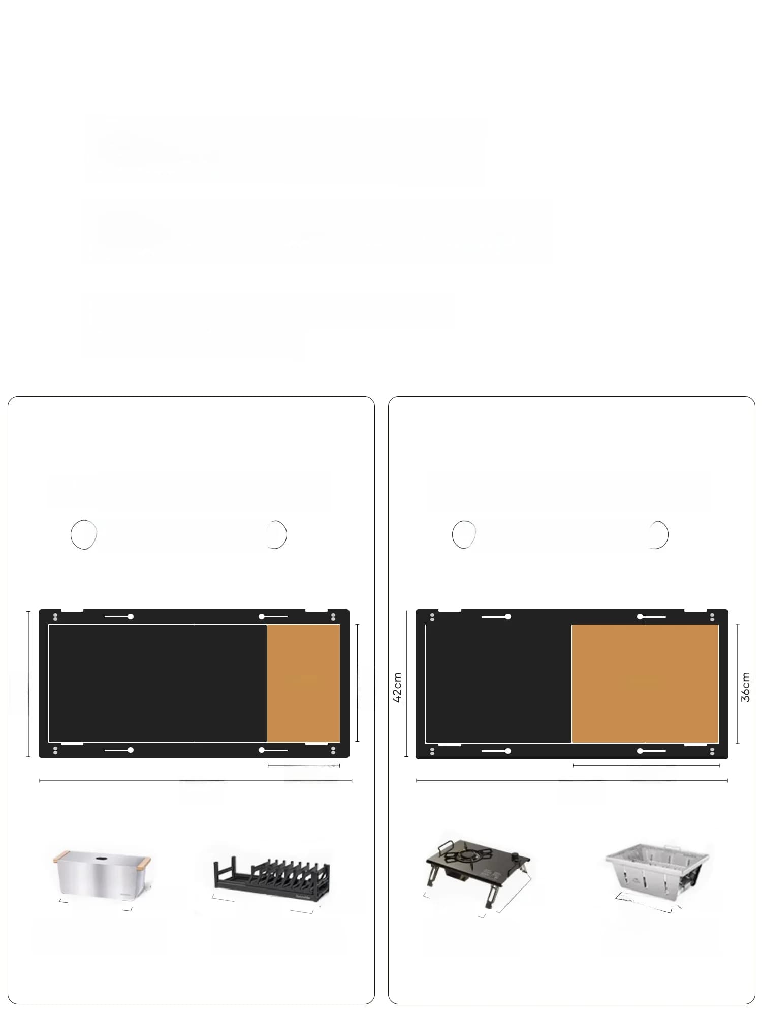 Portable Aluminum Camping Table