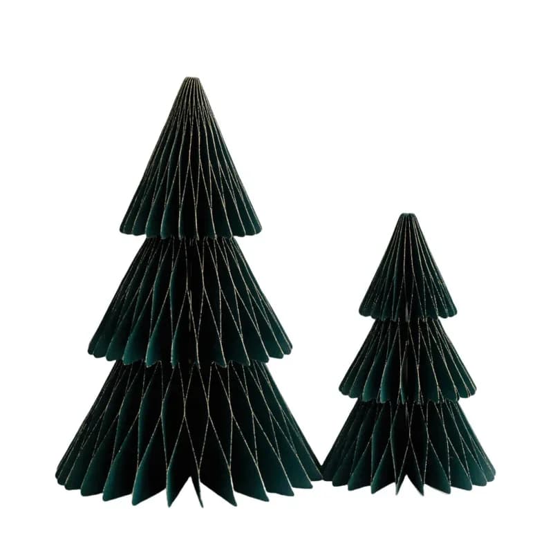 Christmas Desktop Decoration Kit With Paper Ornaments For Household Use To Add Festive Ambiance To Living Areas