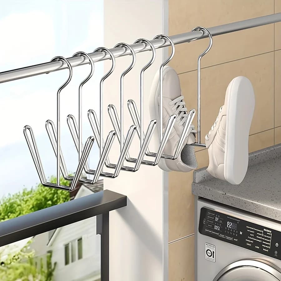 Stainless Steel Shoe Rack Hanging Drying Rack