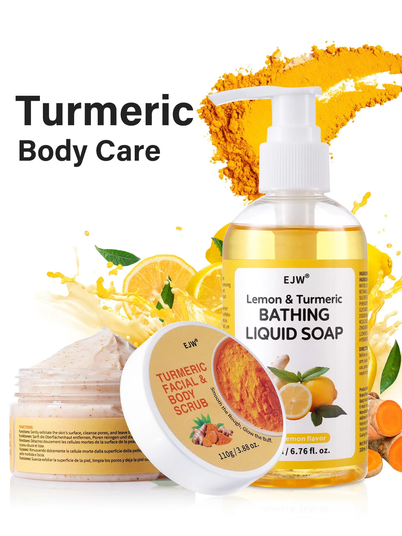Turmeric Brightening Body Wash