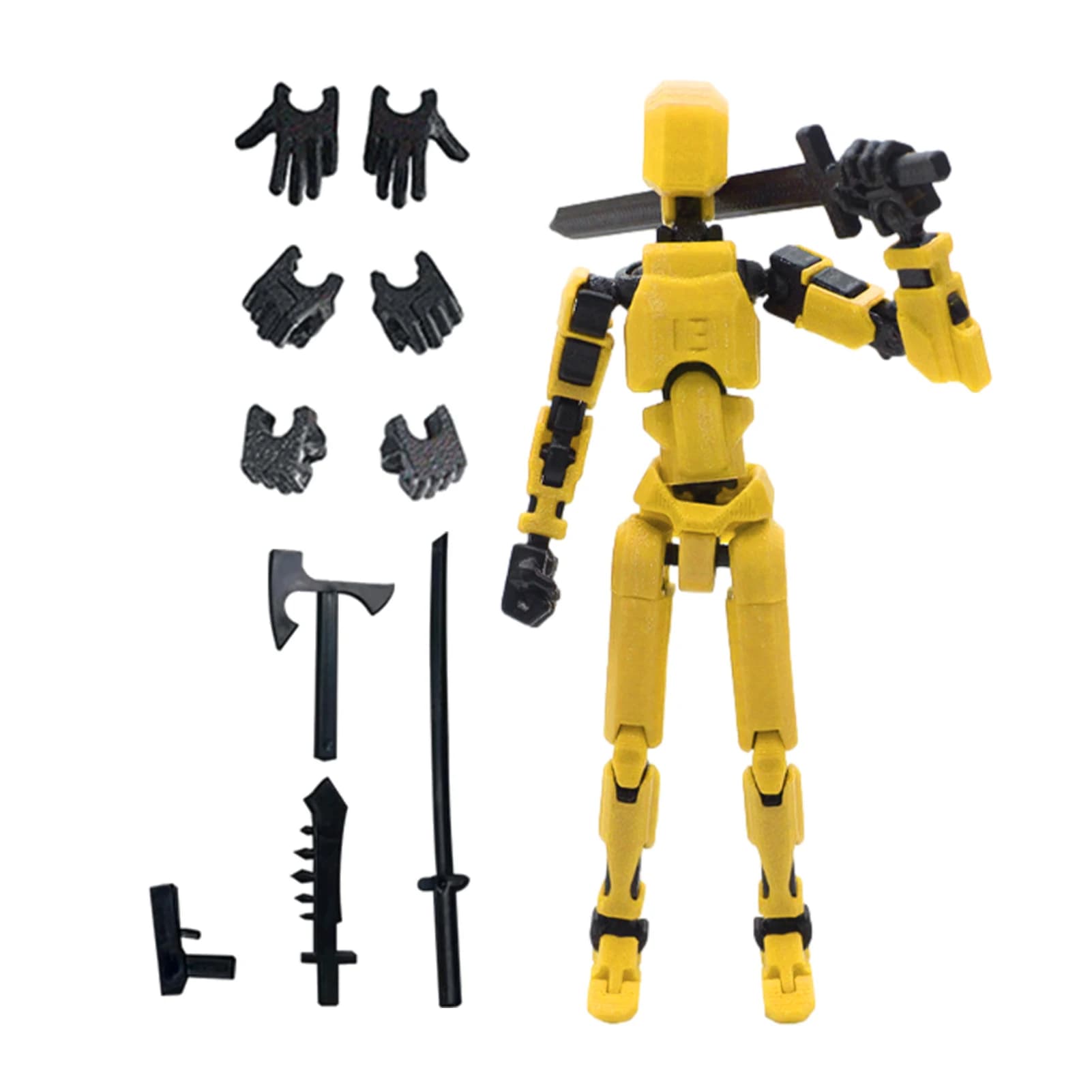 Full Joint Poseable Action Figure 13-Articulated