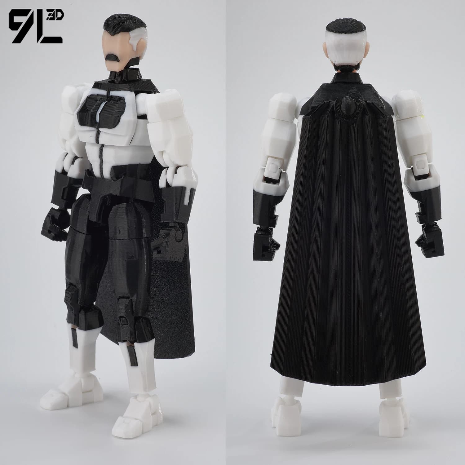 Nova T Posable Action Figure with Interchangeable Parts