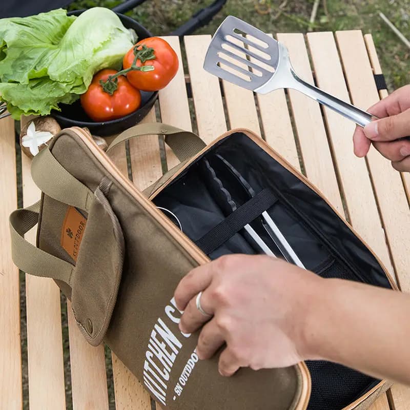 Camping Cookware and Utensil 8-Piece Set