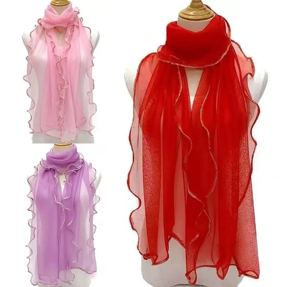 Lightweight Polyester Scarf Shawl