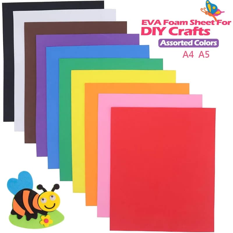 EVA Foam Sheets Craft Set