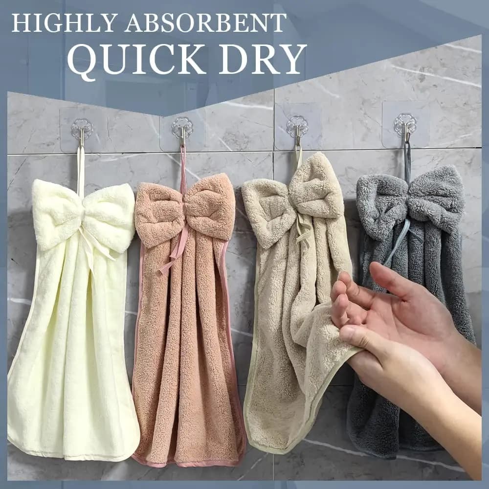 Bow Loop Hand Towel