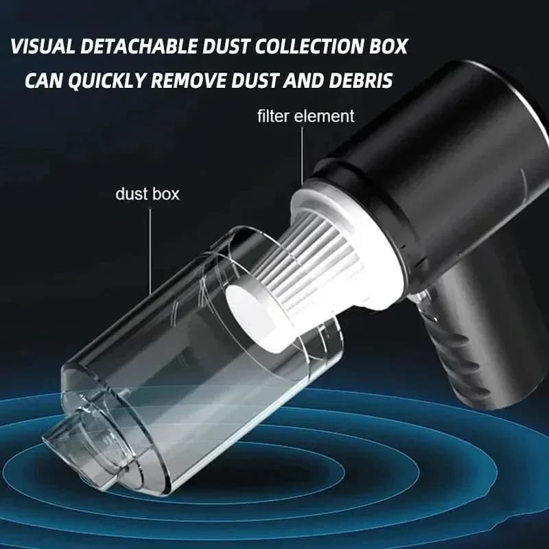 Portable Wet Dry Vacuum Cleaner 120W