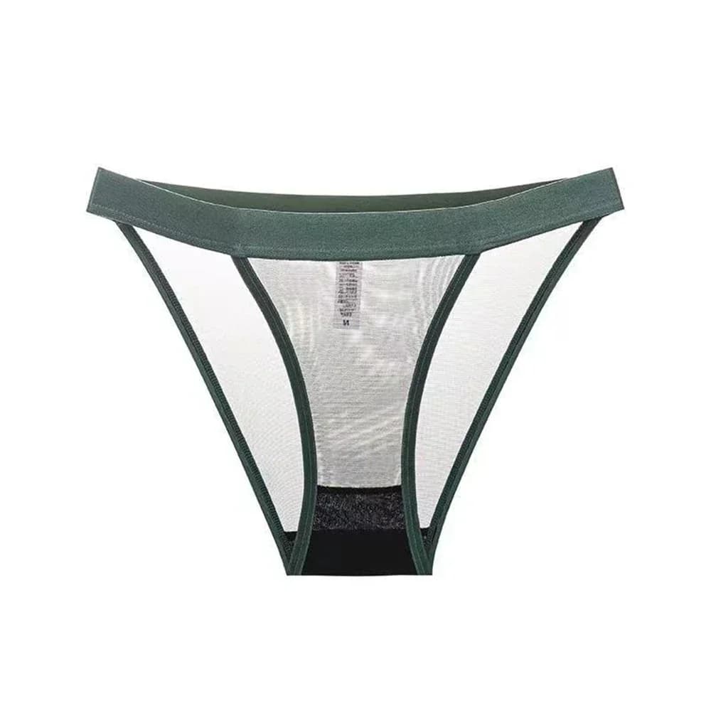 Women's Seamless Mesh Briefs Low Rise