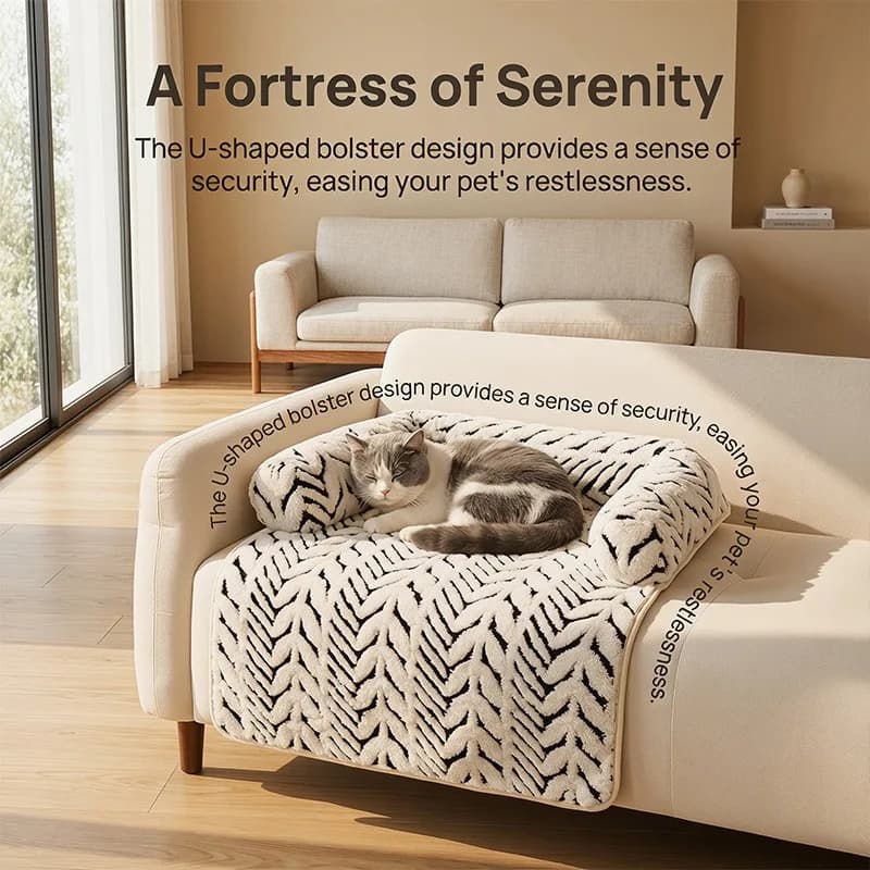 Pet Cushion Bed for Cats and Small Dogs