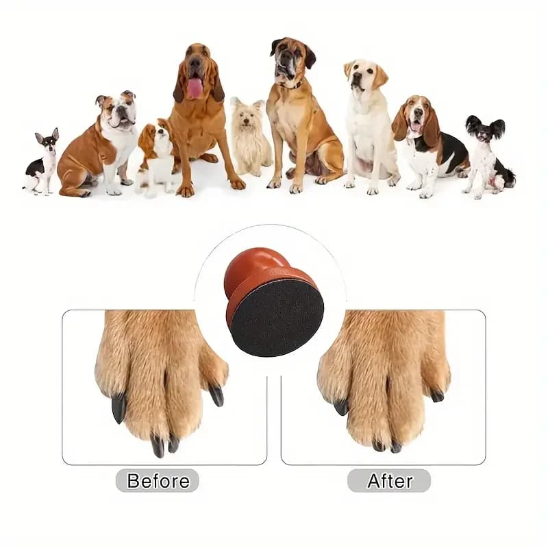 Dog Nail File Wooden Scratching Board