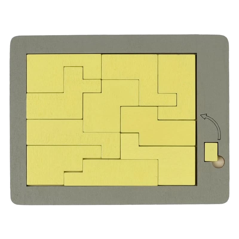 Wooden Puzzle Board for Kids