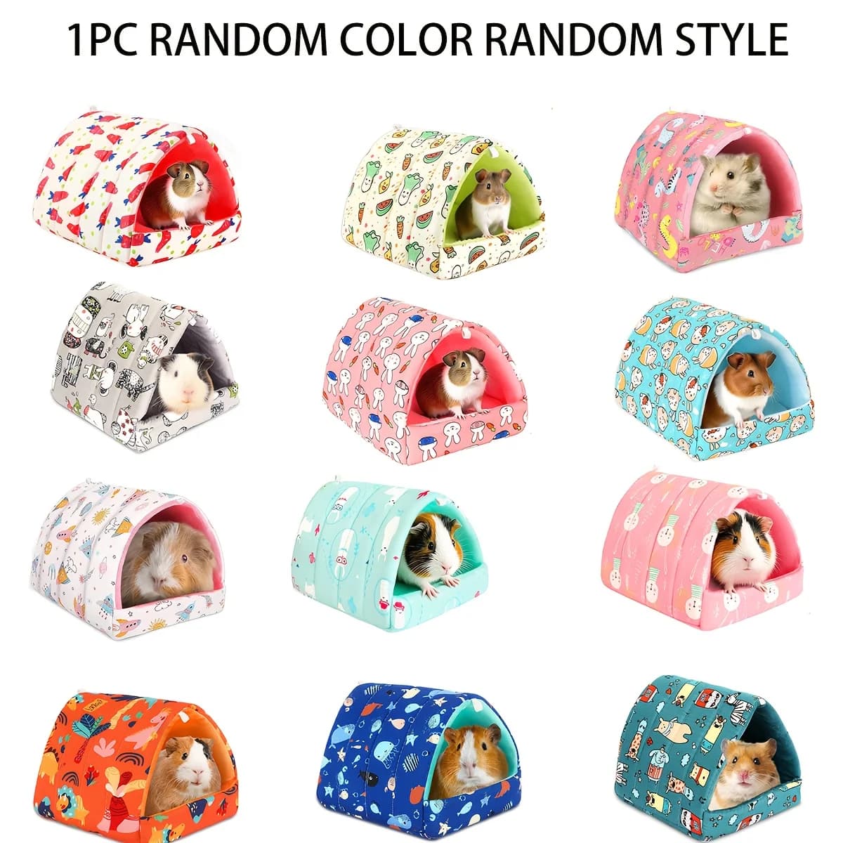 Cute Cartoon Small Animal Sleeping Nest Bed