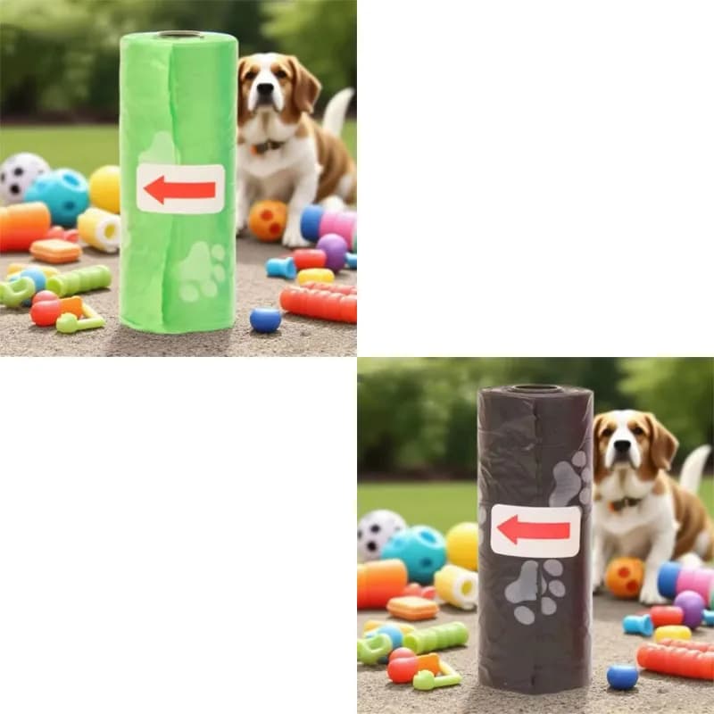 Dog Poop Bags Biodegradable Pet Garbage Bag Cat Doggie Outdoor Home Clean Refill Garbage Poop Bag Pet Supplies