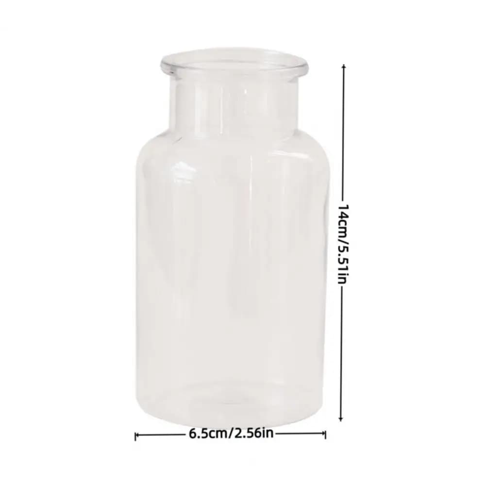 Mini Clear Plastic Bud Vase