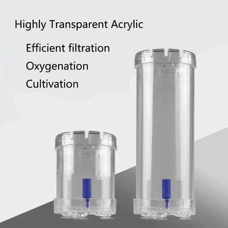 Fluidized Bed Aquarium Filter With Bio Media