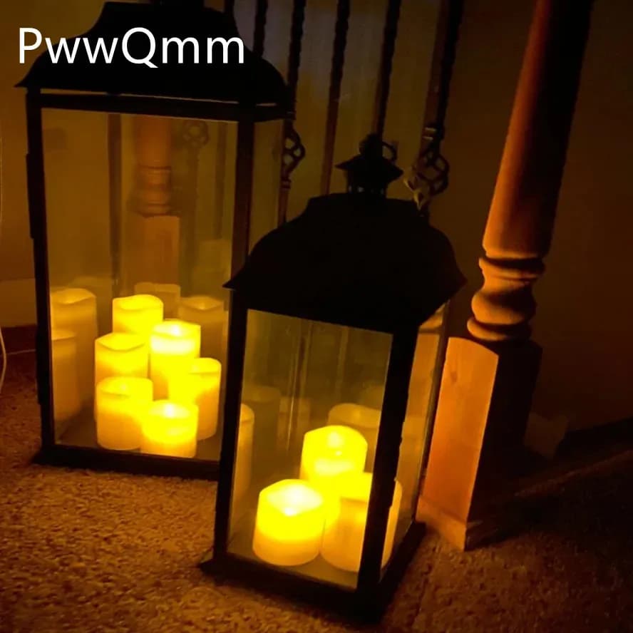 Flameless Flickering LED Candles