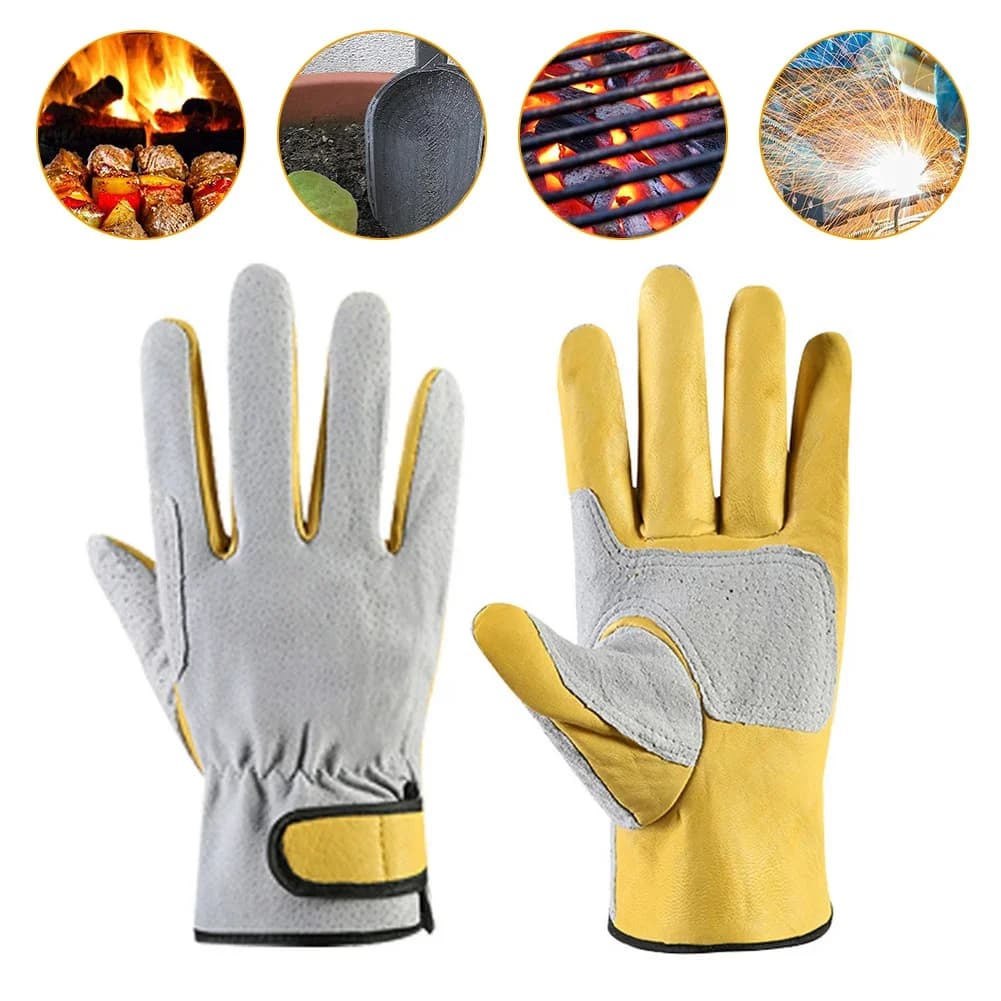 Cowhide Work Gloves for Men