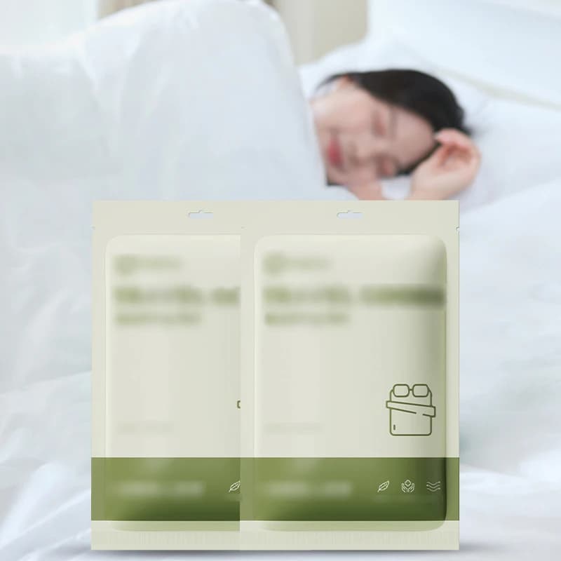 Disposable Twin Bed Sheet Set for Travel