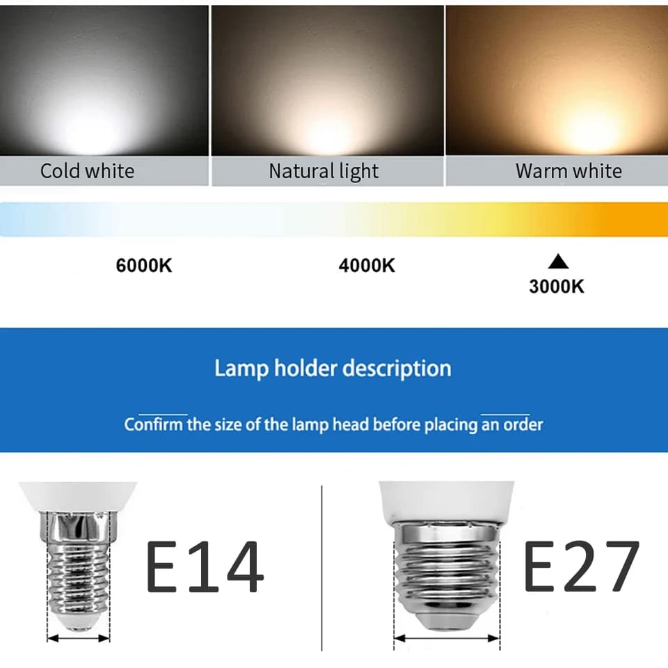 LED Candle Bulbs Lights AC85-265V E14 E27 9W 12W 15W Candle Bulbs Ceiling Lights Home Decoration Led Lights For Home Living Room