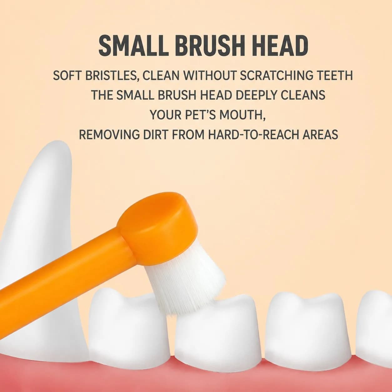 Pet Toothbrush for Dogs and Cats