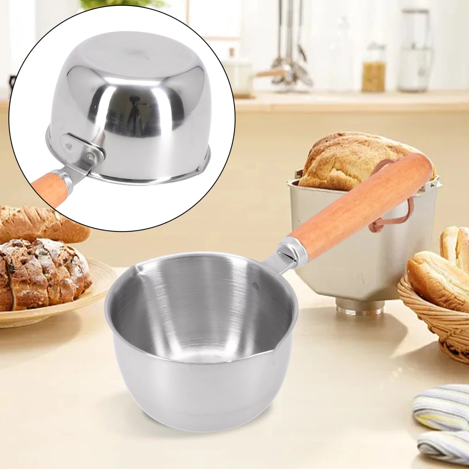 Stainless Steel Melting Pot