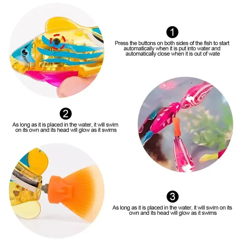 Cats Toy Supplies Cats Fish Light Interactive Indoor Products Accessories Home Garden. LED Games Pet Water Toys