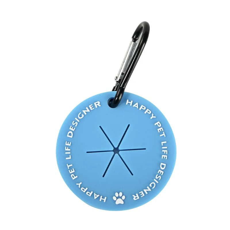Dog Poop Bag Holder With Carabiner Clip