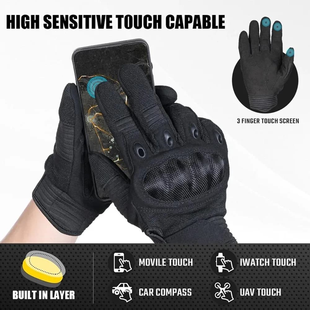 Men's Tactical Full-Finger Gloves
