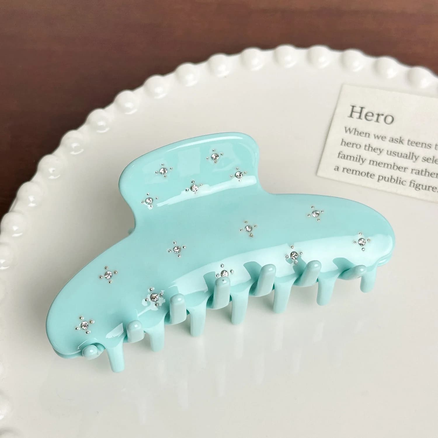 Women's Hair Accessories Fashionable Funny Versatile Hair Clips High Ponytail Hair Clips For Cute Girls Shark Clips Korean Style