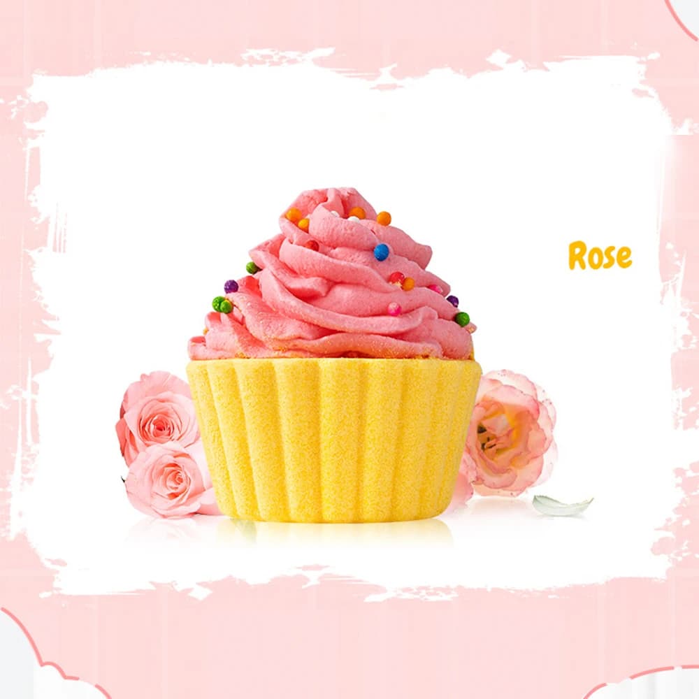 Cupcake Bath Bombs Set