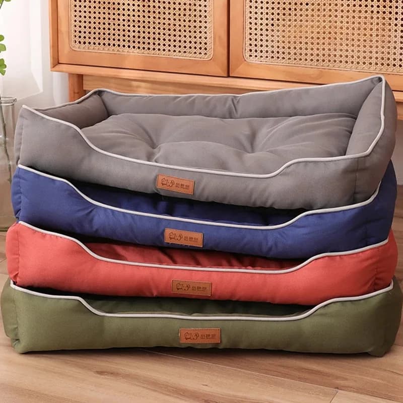 Pet Bed Basket With Cushion