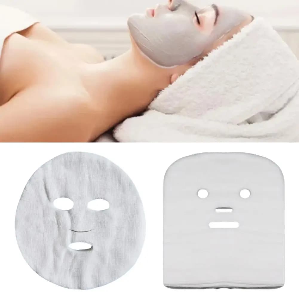 Facial Gauze Mask Sheets - 50 Pack