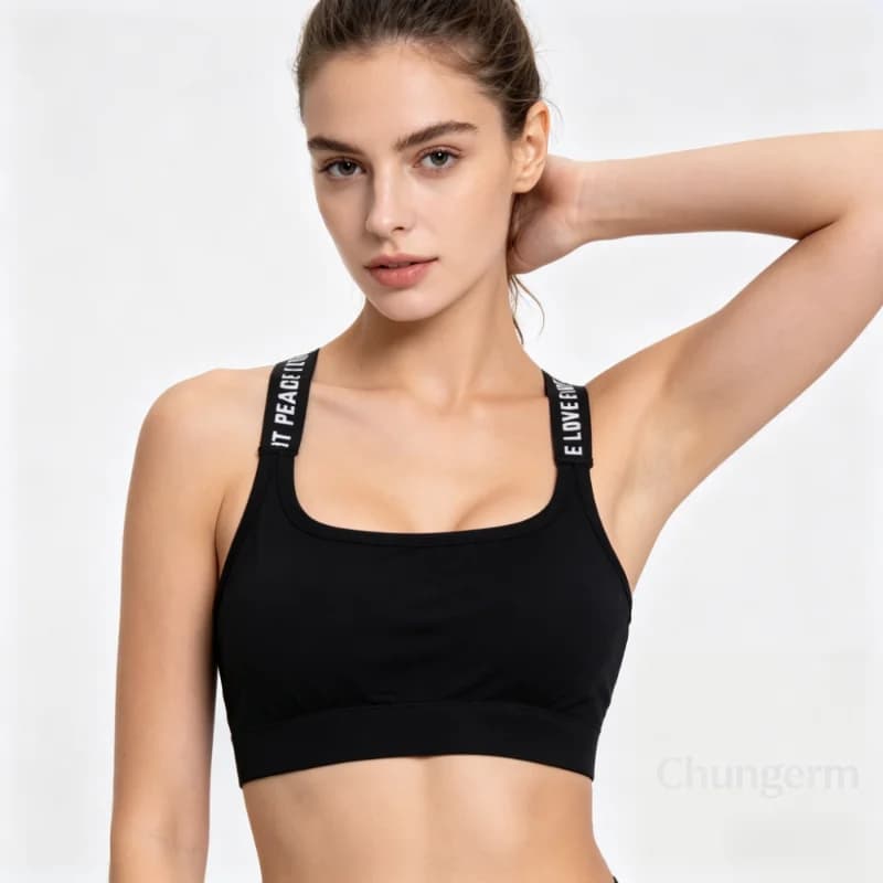 Seamless Crop Top Sports Underwear